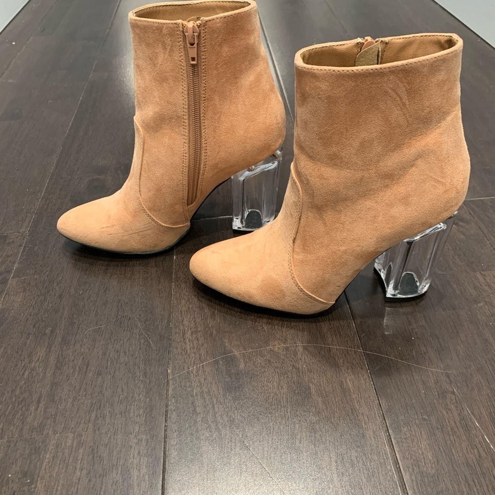 Tan booties - Picture 3 of 4